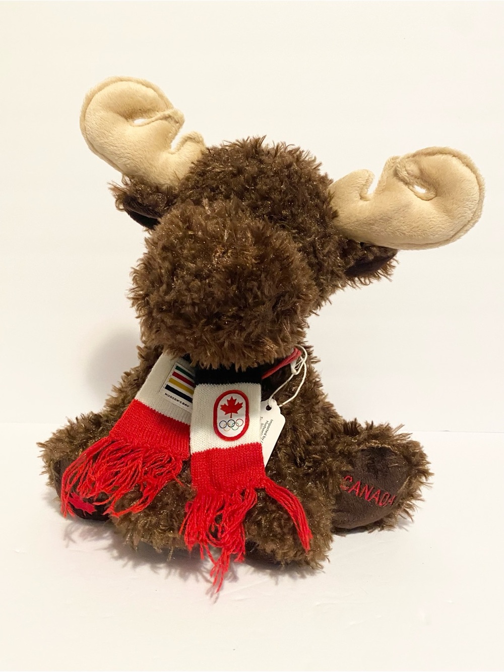 Hudson’s Bay Sochi Olympics Plush Moose 2014 Hudson’s Bay Company Stuffed Animal